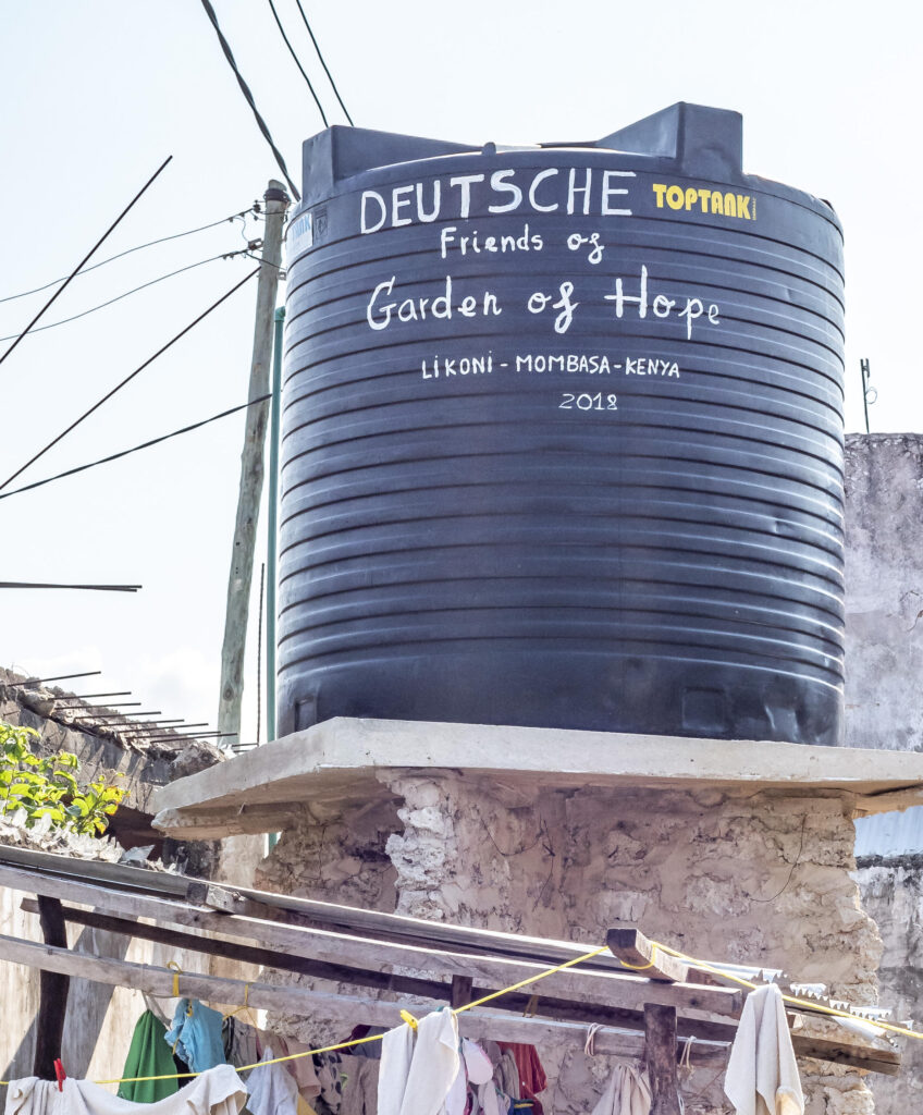 Spenden
Gemeinnützig
Toptank
Wassertank
Selbstversorgung